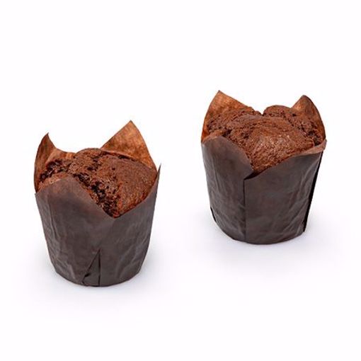 Afbeelding van Glutenvrije chocolade muffins per 2