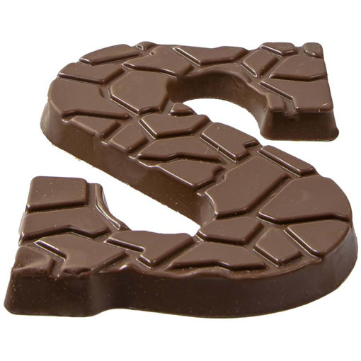 Afbeelding van Chocolade letter neutraal melk